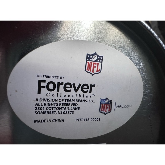 Pittsburgh Steelers Tin Can Piggy Bank 6.5 inches - Picture 7 of 9